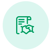 Business contract handshack
